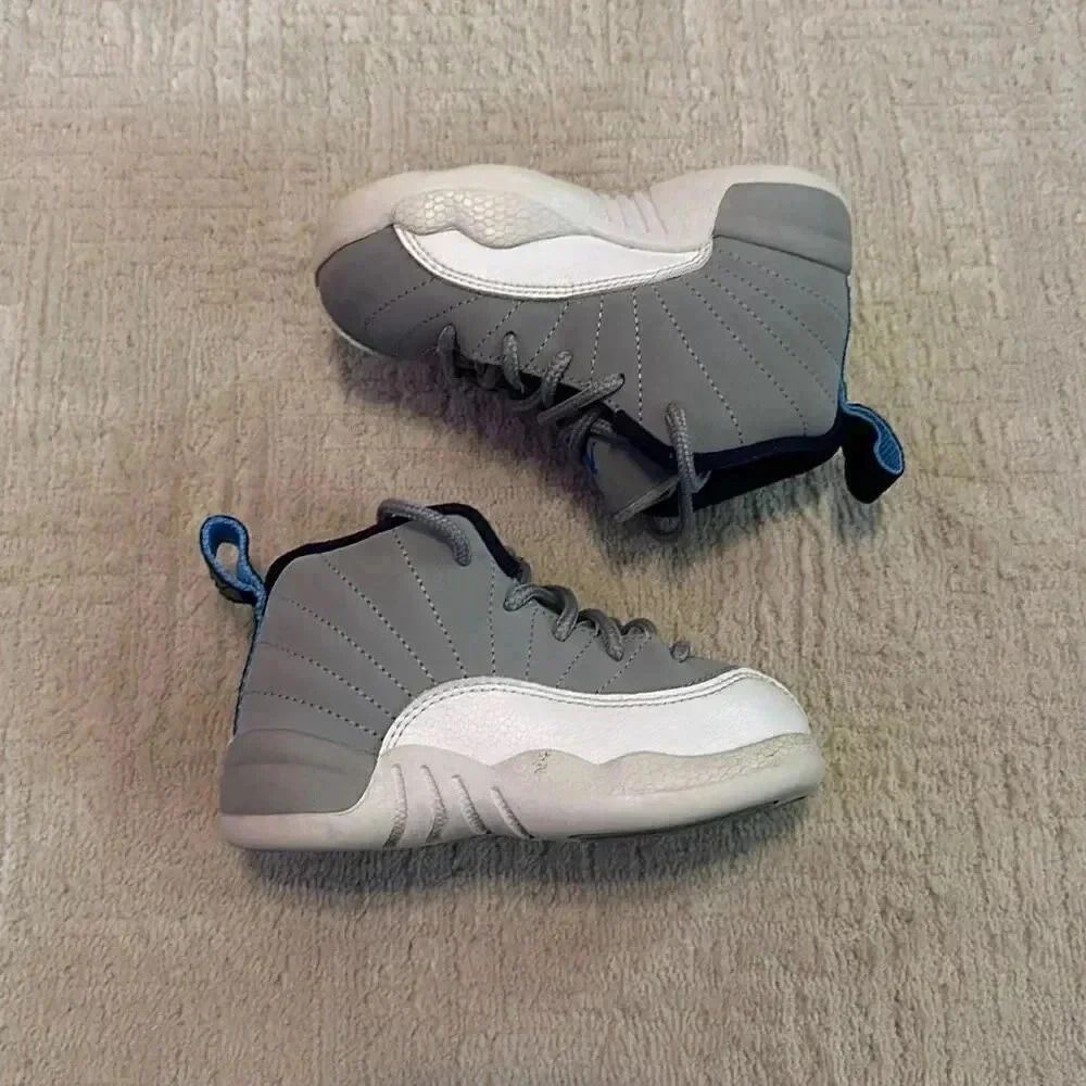 Jordan 12 Retro BT University Blue Infant Size 6C